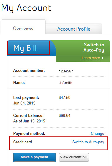 Set up auto-pay (automatic payments) - Support - Bell Aliant