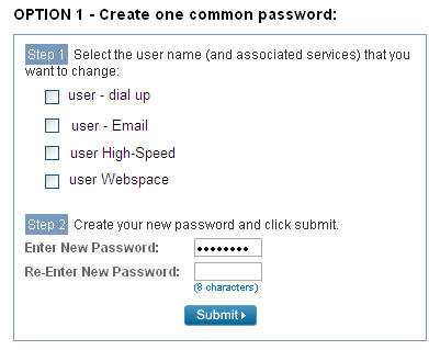 Image: Enter your new password