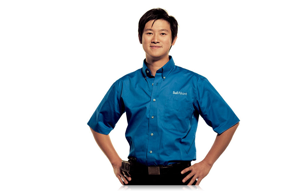 Installation Service for TV Small Business Bell Aliant